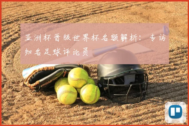 亚洲杯晋级世界杯名额解析：专访知名足球评论员